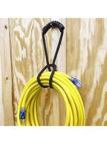 1 pieza Correa de almacenamiento resistente de 22 pulg. con asa de agarre fácil - Organizador de cuerdas y mangueras, solución de ahorro de espacio para el hogar, garaje, barco, caravana y talla grande - Almacenamiento seguro, versátil y sin esfuerzo
