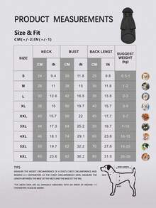 Outdoor Waterproof Black Pet Rain Jacket