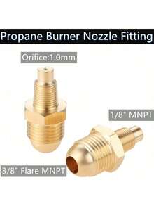 0-20 Psi Adjustable Propane Regulator With Hose. 8 Feet Y Splitter Double Braided Hose With 1/8" MNPT Pipe Fitting For Double Propane Outdoor Burner, Turkey Fryer, Cooker - 銀色 - 查看 8