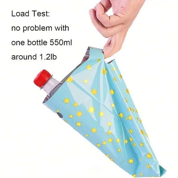20pcs/40pcs Star Pattern Party Gift Bags - Multi-Color, Plastic Gift Bags, Suitable For Birthday, Baby Shower, Celebration Events Back To School