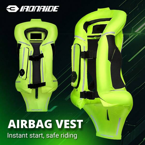 Motorrad Airbag Weste Neue Motorrad Jacke Rückenprotektor Reflektierende Sicherheitsweste Motorrad Reflektierende Sicherheit Multi-Stil rutschfeste und stoßfeste Weste Motocross Racing Airbag Motorrad Schutzzubehör S-3XL