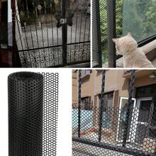 1PC Plastic Mesh Roll, For Poultry, Dogs, Rabbits, Chicken, Snake Barriers, And Gardening, Plastic Chicken Wire, Versatile Plastic Fence And Garden Mesh, Hexagonal Fencing For Gardening, Floral Netting, Poultry Fence