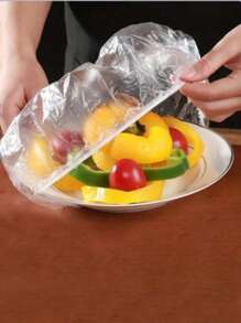 300 Food Lids With Elastic Fresh-Keeping Bags For Food Storage, Food Storage Bags For Storing Food, Vegetables, And Fruits