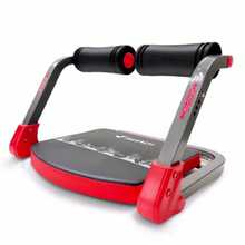Sit-Up Exercise Equipment, Ab Crunch Machine Roll-Up Machine, Abdominal Workout Machine For Home Gym, Core Ab ExerciseSystem Trainer, OutdoorFun - Red - View 1