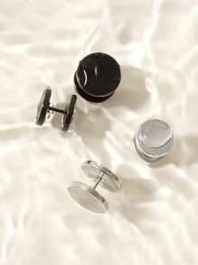 1/4 piezas Cierre de cuello en espiral simple - Desmontable, apto para apretar cuellos, puños y botones de suéter sin necesidad de coser - Accesorios decorativos de botones a la moda