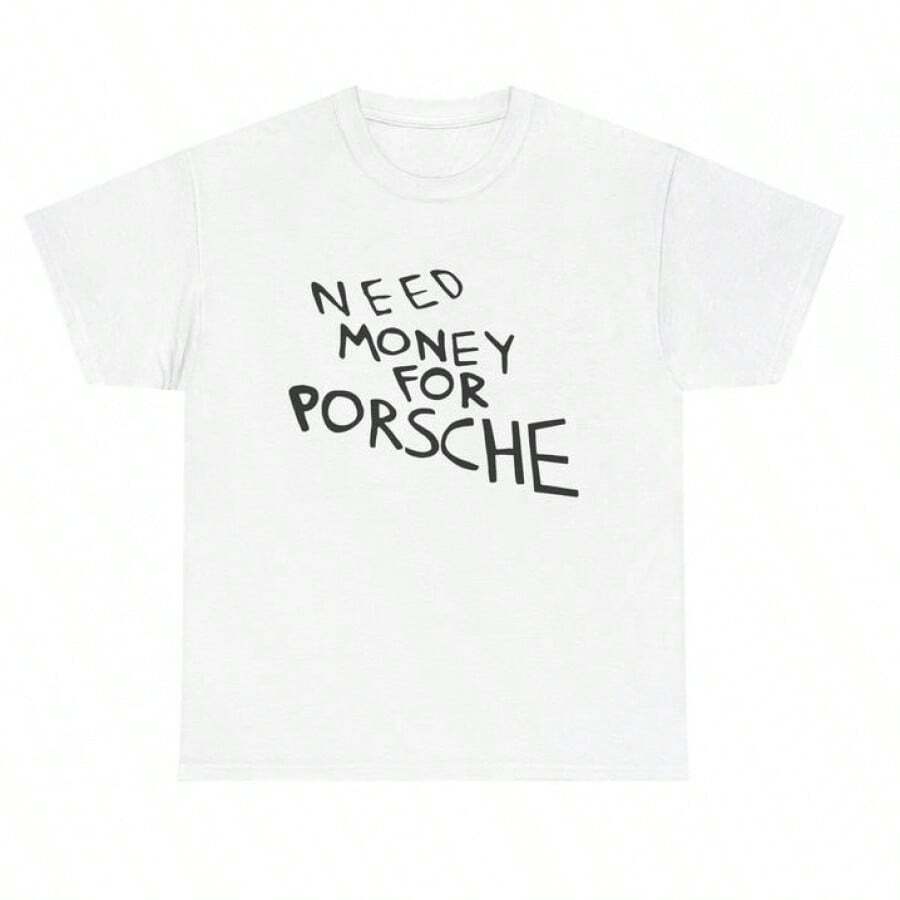 Need Money For  Shirt,  Car Lover Shirt, Car Lover Tee, For Girlfriend, Gifts For Guys, Boyfriend, Gift For Friends - 白色 - 查看 1