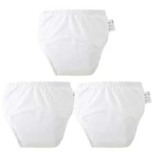 Set de 5 pañales de tela reutilizables para bebé, diseño minimalista y lindo en múltiples colores, adecuado para niños y niñas, pañales de entrenamiento para ir al baño a prueba de fugas, para todas las estaciones