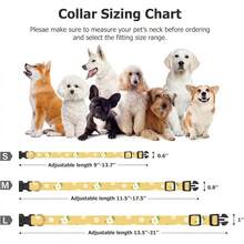 Pet Basic Dog Collars - Yellow Flower - View 3