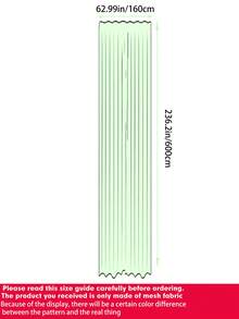 1 pièce Rideau en mousseline romantique pour mariage, décoration de fête de mariage en extérieur, rideau pour arche de mariage et chaise, convient pour la cérémonie de mariage, la douche nuptiale et la décoration de fête à thème - vert clair - Voir 6