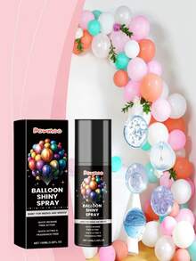 DOWMOO 1 件/100ML 气球增光喷雾，有效增强气球表面亮度和光泽外观，持久光泽，抗氧化，无味，便携式喷雾，适用于装饰场景，新旧款随机发货。