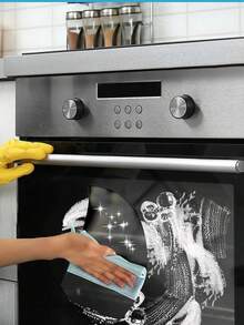 1/5/10 Stücke zufällige Farben, nicht gestreift, Reinigungstuch, einfach zu reinigen und polieren, Fenster-Glas-Tuch, Edelstahl, Auto, Küche, wiederverwendbar - Mehrfarbig - Übersicht 2