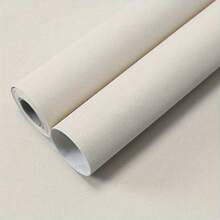 1 卷纯色浅白色自粘墙纸乙烯基墙纸可用于卧室客厅家具橱柜翻新墙面覆盖可移除易清洁家居装饰贴纸 1m/2m/3m/5m/7m/10m 房间装饰客厅装饰家居装饰墙纸壁纸厨房厨房装饰墙艺术墙贴墙面装饰墙贴