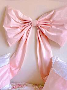 1pc Large Bow Big Coquette Bow For Backdrop Birthday Party Room Wall Decor Giant Ribbon Tie Hanging Gift Coquette Wall Decor Photo Prop Perfect For Bridal Shower Wedding Party Decor