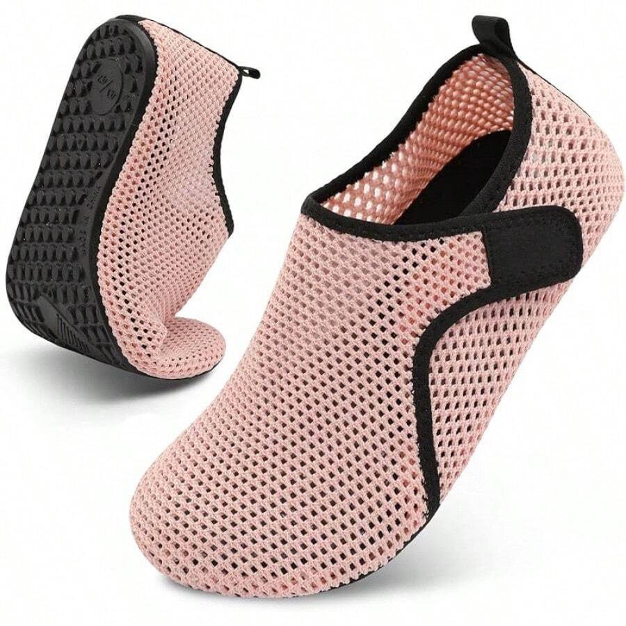 Scurtain Barefoot Shoes Women Men Beach Swim Aqua Socks Summer Quick-Dry Sandals Slippers - Meshorange - 查看 1