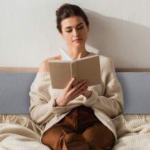 Wedge Pillow For Headboard - Queen Size Bed Wedge Pillow Headboard, Bed Wedge Gap Filler, Pillow Wedge For Headboard Gap - Fill The Gap (0-8") Between Headboard And Mattress