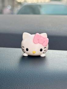 Sanrio 5pcs Sanrio Cartoon Car Decorations, Dashboard And Rearview Mirror Decorations, Car Interior Parts, Car Decorations, Gifts For Family And Friends