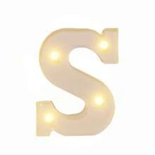 1pc Led Letter Light ,Name Letters Alphabet Letter LED Battery Night Light ,Weddings Birthdays Party Bedroom Decoration