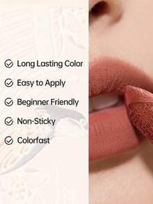 CATKIN 梦幻世界雕琢诗意唇膏，防水持久缎光滋润柔滑，3.6克，C09 渴望 - C09 Yearning - 查看 5