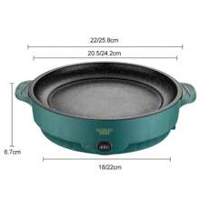MultiCooker Frying Pan 220V Househould Barbecue Fried Steak Fish Omelette Frying Pan Non-Stick Cooking