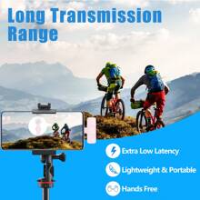 New 1 Drag 2 Microphone Lavalier 2.4GHz 2 In 1 Portable Mini Microphone Wireless Recording Microphone For Type-C Phone