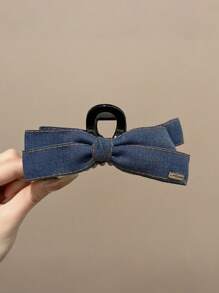 1 Stück Damen Jeans Schmetterling Große Haarspange, Haarzubehör