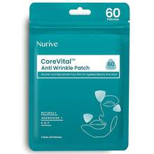 Advanced Wrinkle Patches 60ct Smile Line, Frown Line Wrinkle Patches Korean Skin Care Face Wrinkle Tape Overnight With Retinol & Collagen (Medium (Neck)) - Small (Face) - View 1