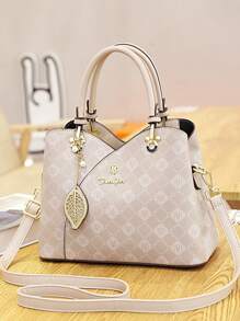 [Conjunto de Três Peças Bolsa Tote Clássica] Este Ano Temos o Conjunto de Três Peças de Bolsas para Mãe, com uma Bolsa Tote Feminina Casual de Grande Capacidade Clássica e uma Bolsa de Mão Estilosa e Sofisticada com Design Vintage