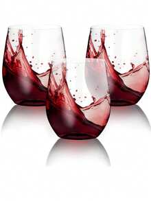 12 件 360 毫升 12 盎司透明金边红酒杯（可重复使用），带金边，适用于盛水、果汁、鸡尾酒、葡萄酒、甜点饮料，适合生日、婚礼、节日、万圣节、圣诞节、新年派对用品 - 彩色 - 查看 11