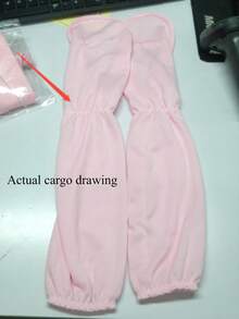 1 双女士透气防晒手套，防紫外线马蹄形休闲驾驶袖套，轻便速干户外手套，涤纶 - 彩色 - 查看 5