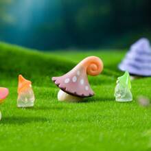 5 piezas de accesorios decorativos tipo bolsita ciega con enanos luminosos para crear microescenarios, partículas de enanos adorables para decoración DIY de jardinería y paisajismo, regalos y ornamentos navideños