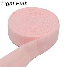 5 Yards/Pack 20mm Fold Over Elastic Stretch Braided Elastic Bands For Hair Ties Sewing Lace Trim Waistband Garment Accessories - Multicolor - View 30