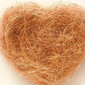 Nestmateriaal van 50/100 g premium kokosvezels - natuurlijke kokoszijde voor vogelnesten, groene plantengroei en decoratieve knutsels