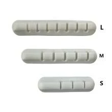 1-Pack Self-Adhesive Silicone Cable Organizer 3-Hole 5-Hole 7-Hole Office Desk Storage Headphone Cable Mobile Phone Data Cable Wire Multi-Function Cable Winder Wall Cable Holder Desktop Storage Rack Back To School