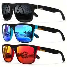 1-3 PCS Dreamy Cool Classic Square Fashion Glasses, Suitable For Men And Women, Outdoor Sports Party Vacation Travel Driving Fishing Supplies Photo Props - Multicolor - View 8