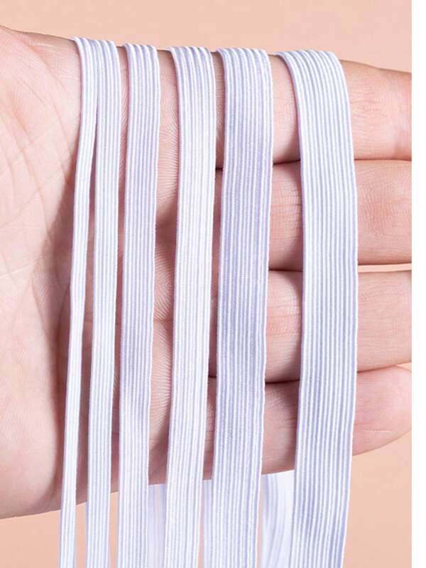 Dünner elastischer Bund für Hosen, Beinkleidung, Unterteil, hochdehnbares Gummiband Verschluss Nähzubehör