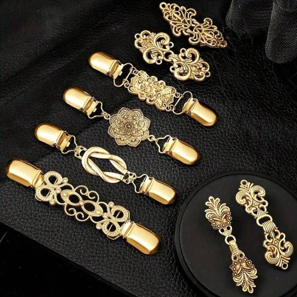 Women's Vintage Shawl/Cardigan Clip, Brooch For Dresses, Shirts