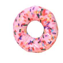 1 件超强韧狗狗咬胶玩偶 - 坚不可摧且持久耐用（适合攻击性咀嚼者） - 耐用，非常适合剧烈咀嚼 | 狗狗玩偶 | 宠物玩偶 | 狗狗咬胶玩偶 | 宠物用品 | 带吱吱叫声的毛绒甜甜圈玩偶，适合出牙期，狗狗玩偶 - 粉色 - 查看 7