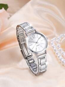 Montres femme 2 pièces, montre mode femme de luxe avec petit cadran à échelle numérique simple et bracelet entièrement serti de diamants. Convient pour le port quotidien, la rentrée, la remise des diplômes, Thanksgiving, les couples. Meilleurs cadeaux sans boîte