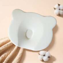 1 Stück Neugeborenen Baby Anti-Plattkopf Bären-förmiges Kissen, korrigierendes Säuglingskopf-Formungskissen aus Memoryschaum, Hinweis: Nicht waschbar, geeignet für Babys von 0-6 Monaten