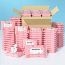 100片湿巾-10包每包10片湿巾（10片大小意味着只有1包而不是10包湿巾，订购前请阅读规格）便携式湿巾一次性清洁湿巾，厨房清洁，污渍清洁，适用于日常家庭清洁户外旅行配件，万圣节圣诞礼物（颜色款式随机）
