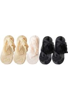 Socks   Ren Summer Thin Lace Lace Socks Maple Leaf Women's Short Socks Middle Socks Hollow Breathable Non Slip Mesh Socks