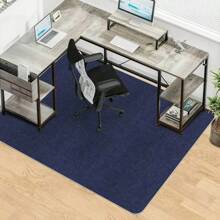 Tapis de chaise avec fonction anti-dérapante pour usage domestique, tapis de chaise de bureau anti-dérapant pour sols en bois dur, tapis de bureau anti-dérapant, protecteur de sol, empêchant les rayures et les dommages aux meubles et aux sols