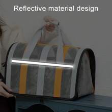 Pet Carrying Bag Outing Portable Dogs Handbag Foldable Small To Medium Dog Cage Mesh Handbag