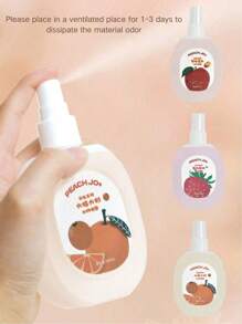 1PC 120ML Clothing Fragrance, Fruit Scented Air Freshener Can Be Used For Clothing Bedroom Closet To Remove Odors Air Freshener Valentine Day Valentines Supplies Wedding Items