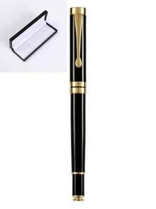 [Customized] Personalized Engraved Fountain Pen, 1pc High-Quality Elegant Customized Cartridge Fountain Pen 0.5mm Nib, Smooth Writing, Refillable Converter, Comes With 30pcs 2.6mm Ink Cartridges, Thoughtful Daily Writing/Calligraphy Pen Gift For Valentine's Day, Christmas, Father's Day, Teacher's Day, Thanksgiving, Father's Day, Mother's Day, Birthday, Colleagues, Personalized Pen Gift Set Back To School - Multicolor - View 4