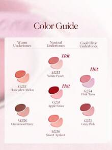 JOOCYEE CREAM BLUSH DUO 2-In-1 Highlighter & Blush - M256 Sweet Apricot - View 11