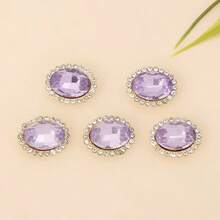 50pcs Oval Water Drops, Diamond Rings, Hand-Sewn Diamonds, Clothing, Accessories, Hats, Shoes, Bags, Accessories