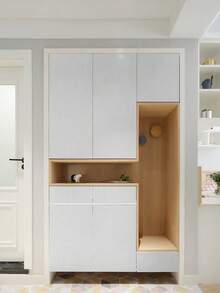 1 Roll Pure White Wallpaper Of Self-Adhesive Peelable Wallpaper, Wall Decor, Room Decor Stickers, Vinyl Decals, Vinyl Stickers, Suitable For DIY Renovation Of Bedrooms, Bathrooms, And Tile Decals. Waterproof PVC Stickers To Decorate Your Room, Birthday Gifts, Graduation Gifts (Width:17.5/19.7in) - Beige - View 15