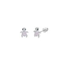 BESTEEL 1 Cặp bông tai thép không gỉ phẫu thuật không gây dị ứng cho bé gái, trẻ em, phụ nữ - Bông tai vặn ngược cho tai nhạy cảm, bông tai hình bướm hoa dễ thương cho trẻ mới biết đi, bông tai vặn ngược cho bé gái - Nhiều màu - Xem 12