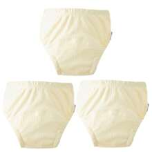 Set de 5 pañales de tela reutilizables para bebé, diseño minimalista y lindo en múltiples colores, adecuado para niños y niñas, pañales de entrenamiento para ir al baño a prueba de fugas, para todas las estaciones